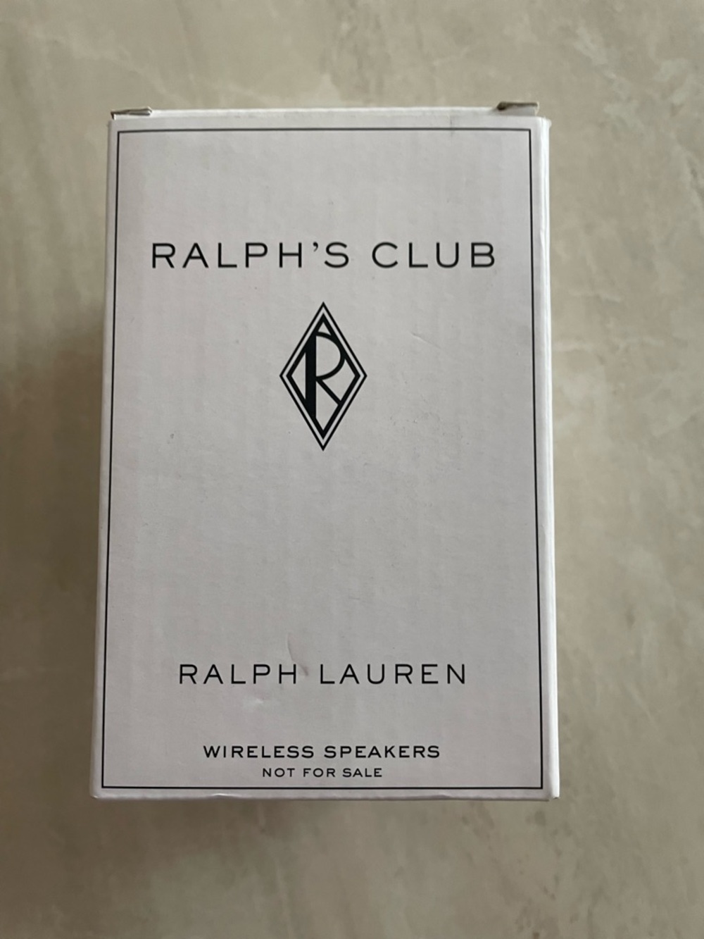 Ralph Lauren Wireless Speaker.